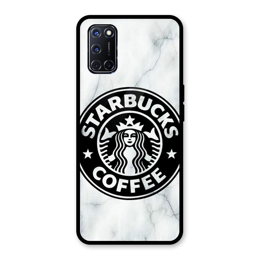 StarBuck Marble Glass Back Case for Oppo A52