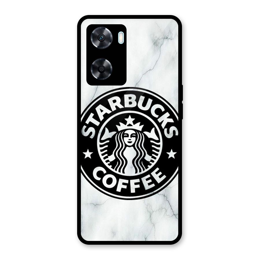 StarBuck Marble Glass Back Case for Oppo A77