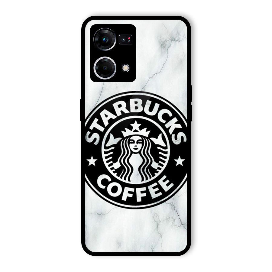 StarBuck Marble Glass Back Case for Oppo F21 Pro 4G