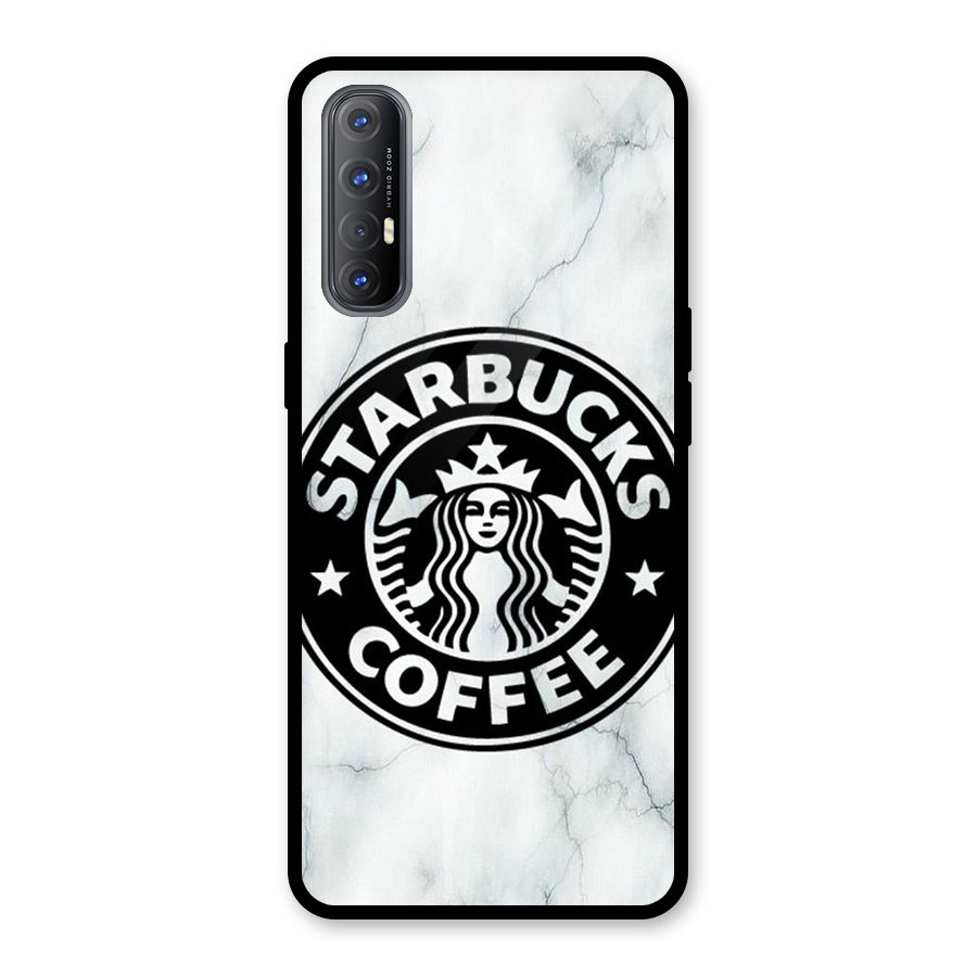 StarBuck Marble Glass Back Case for Oppo Reno3 Pro