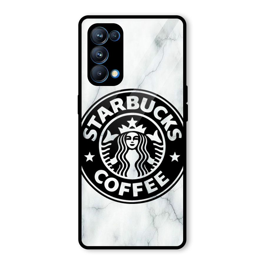 StarBuck Marble Glass Back Case for Oppo Reno5 Pro 5G
