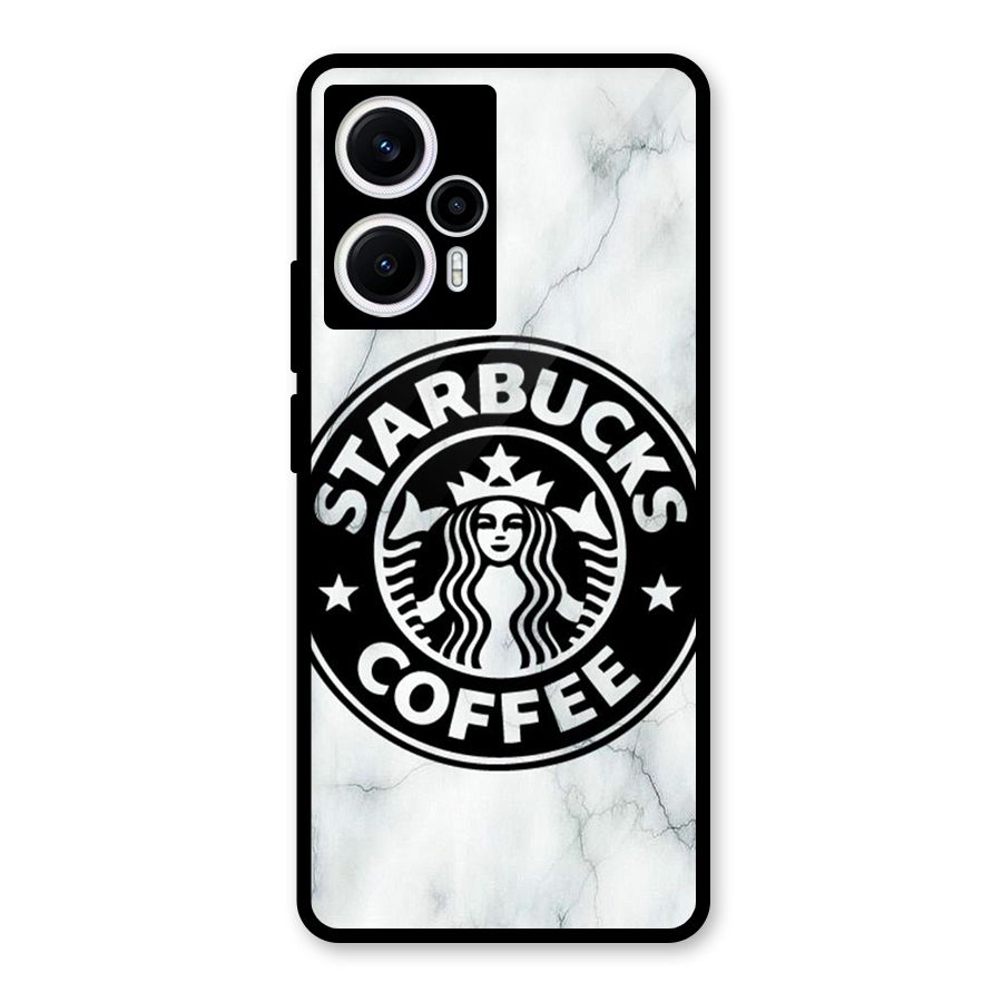 StarBuck Marble Glass Back Case for Poco F5