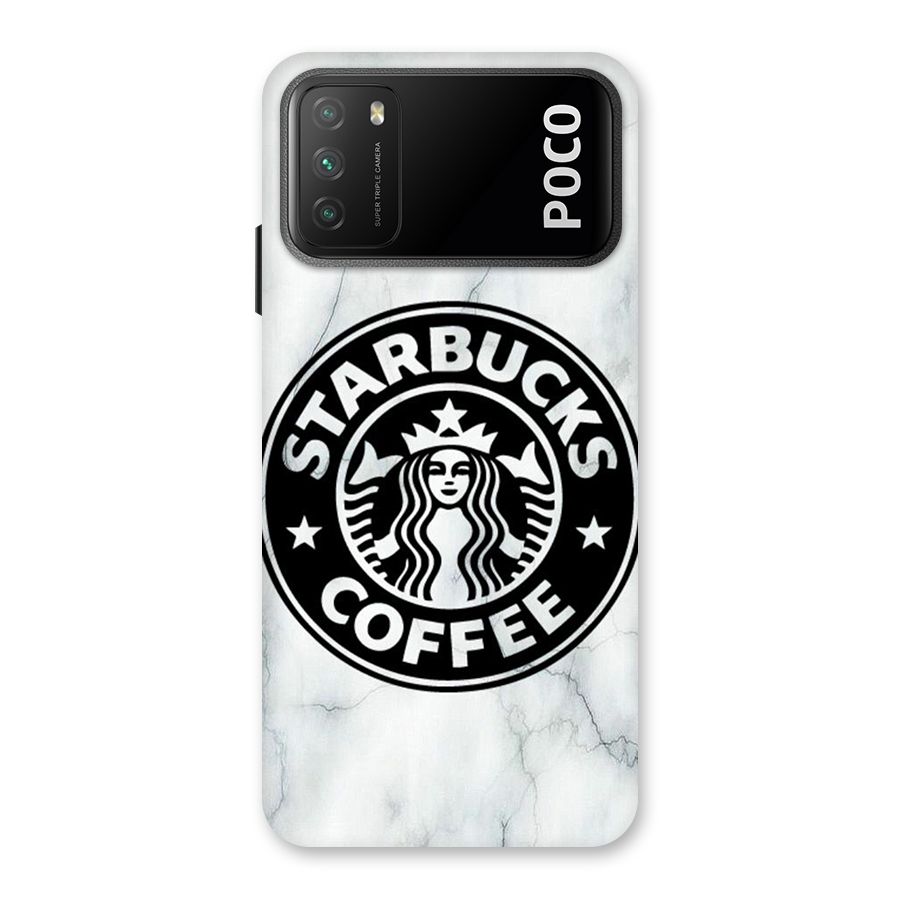 StarBuck Marble Back Case for Poco M3