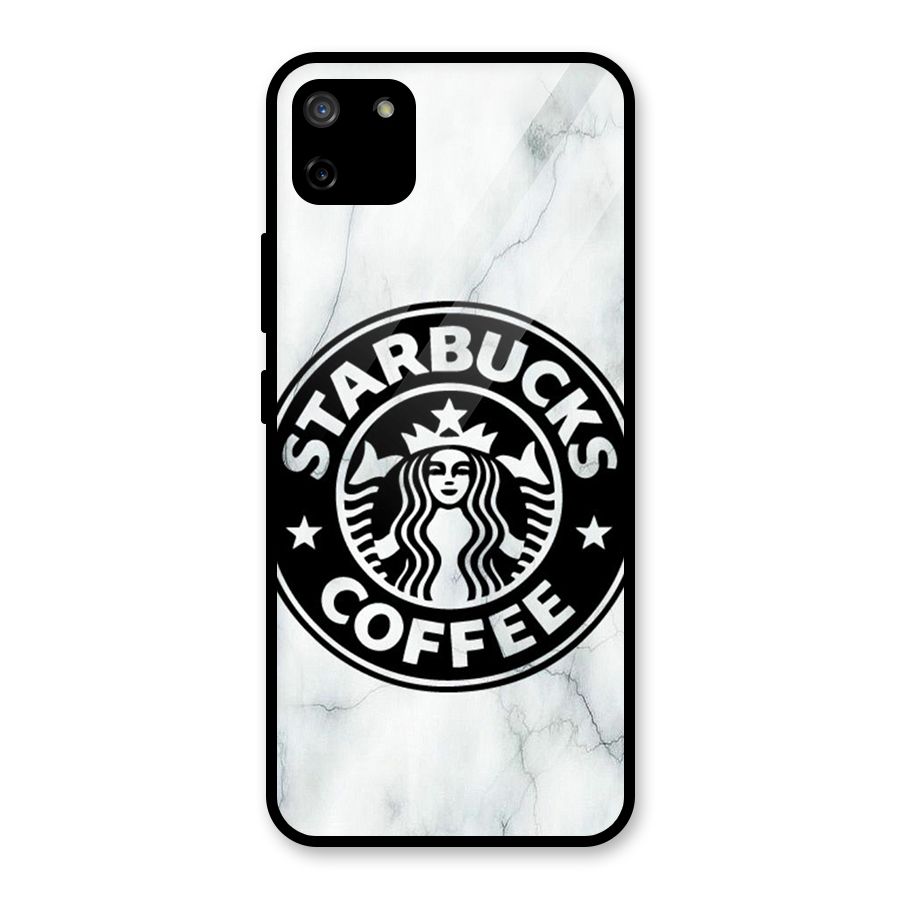 StarBuck Marble Glass Back Case for Realme C11