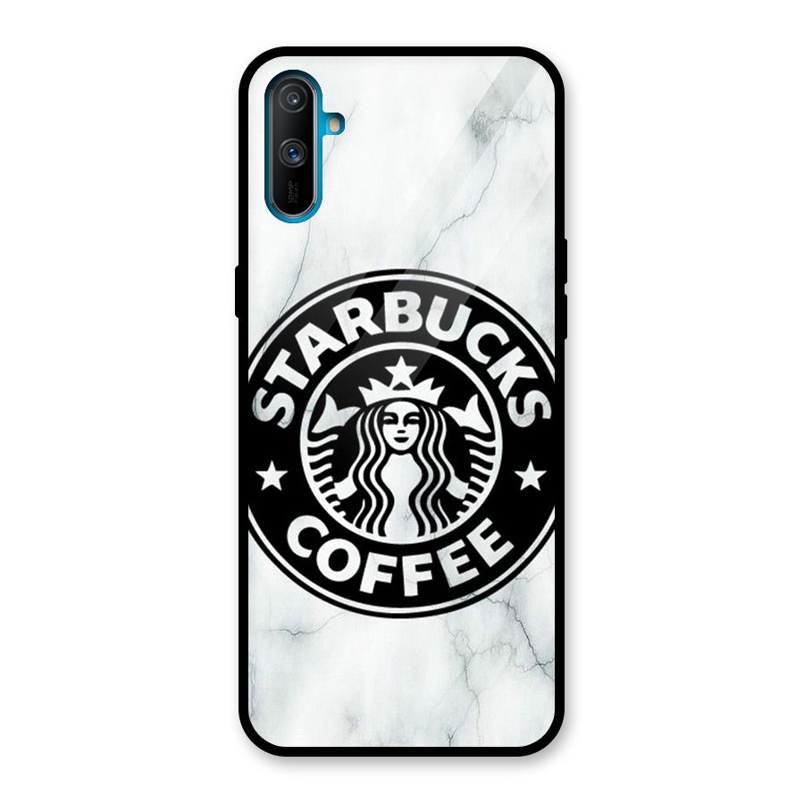 StarBuck Marble Glass Back Case for Realme C3