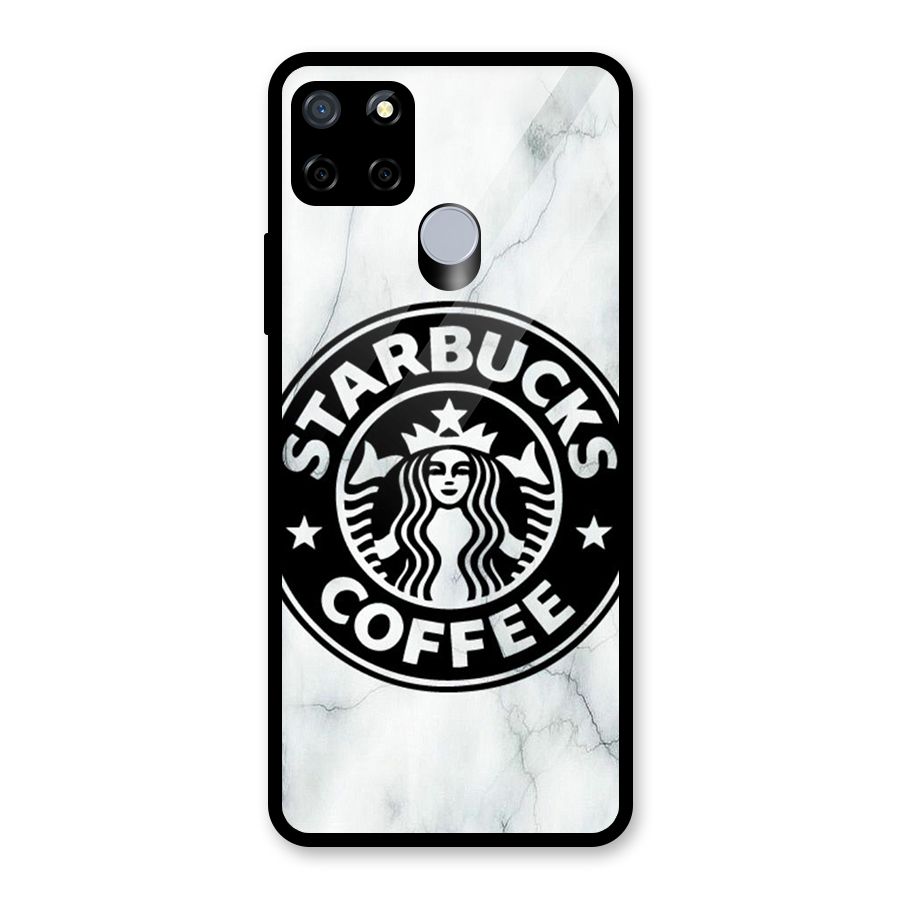StarBuck Marble Glass Back Case for Realme Narzo 20