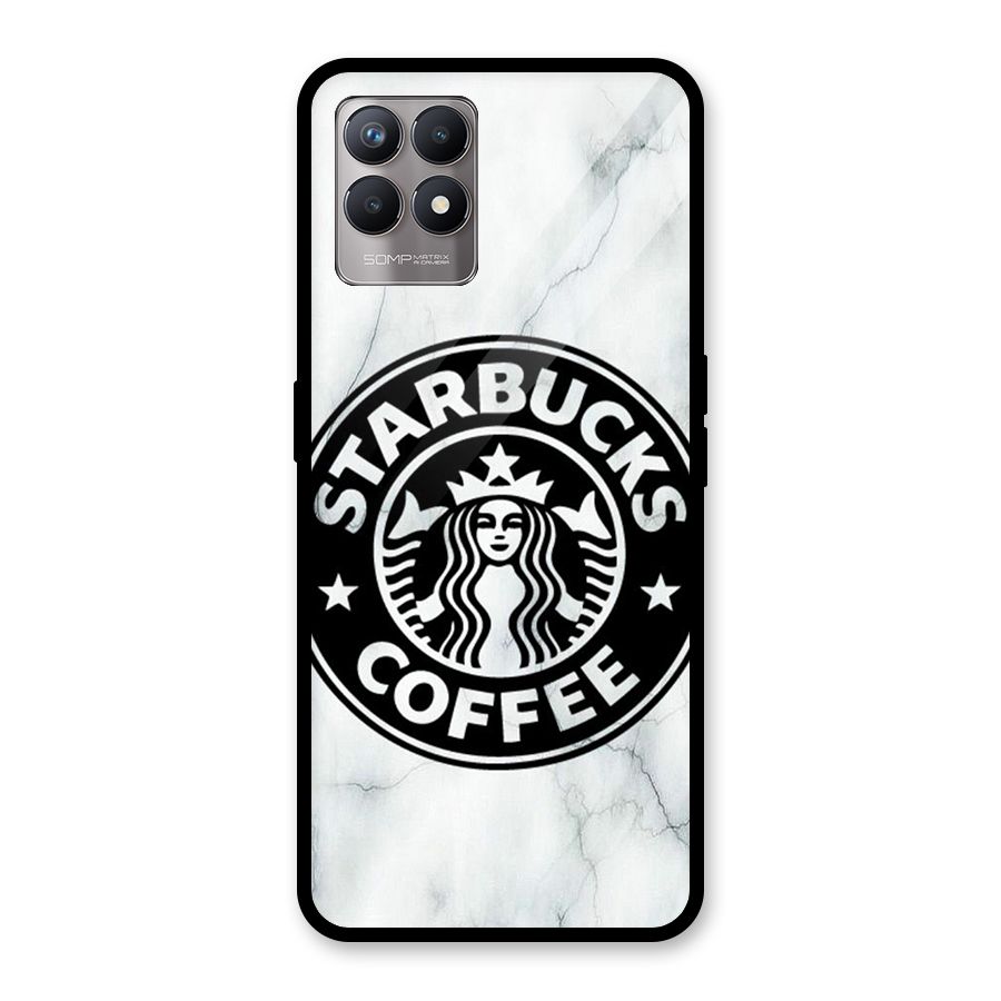 StarBuck Marble Glass Back Case for Realme Narzo 50