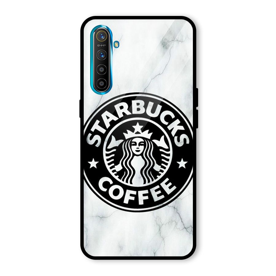 StarBuck Marble Glass Back Case for Realme XT