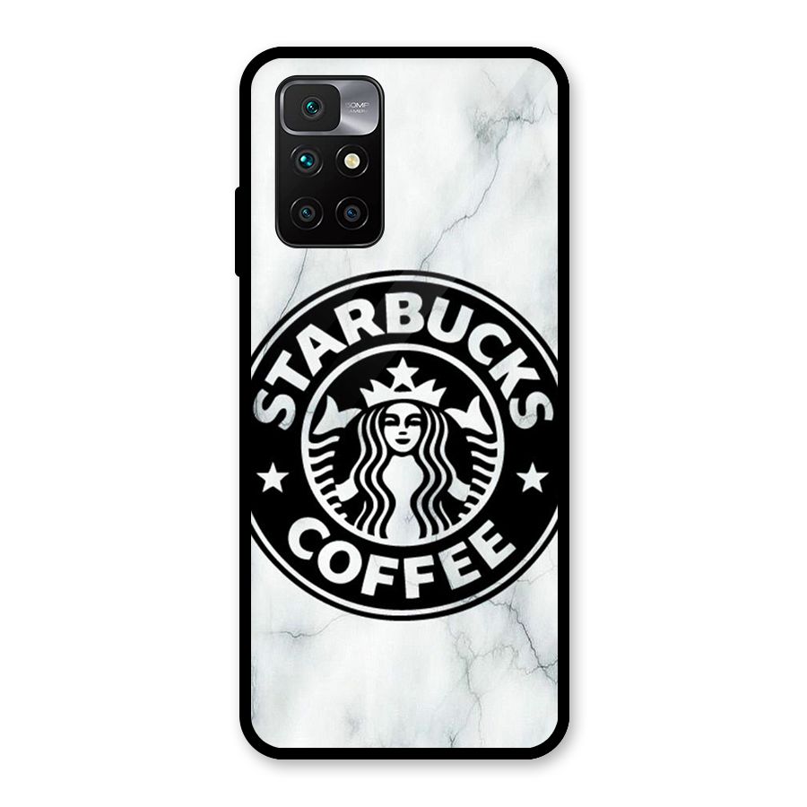 StarBuck Marble Glass Back Case for Redmi 10 Prime