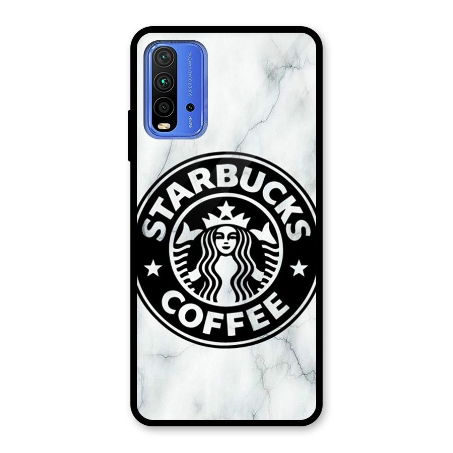 StarBuck Marble Glass Back Case for Redmi 9 Power