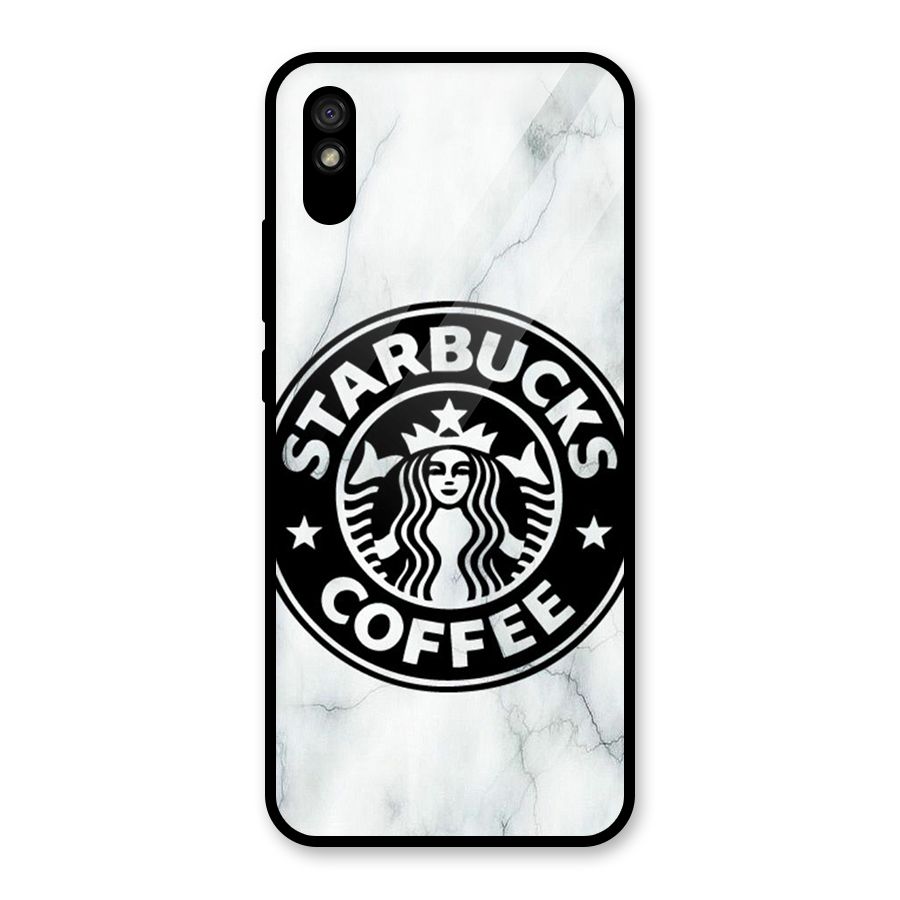 StarBuck Marble Glass Back Case for Redmi 9i