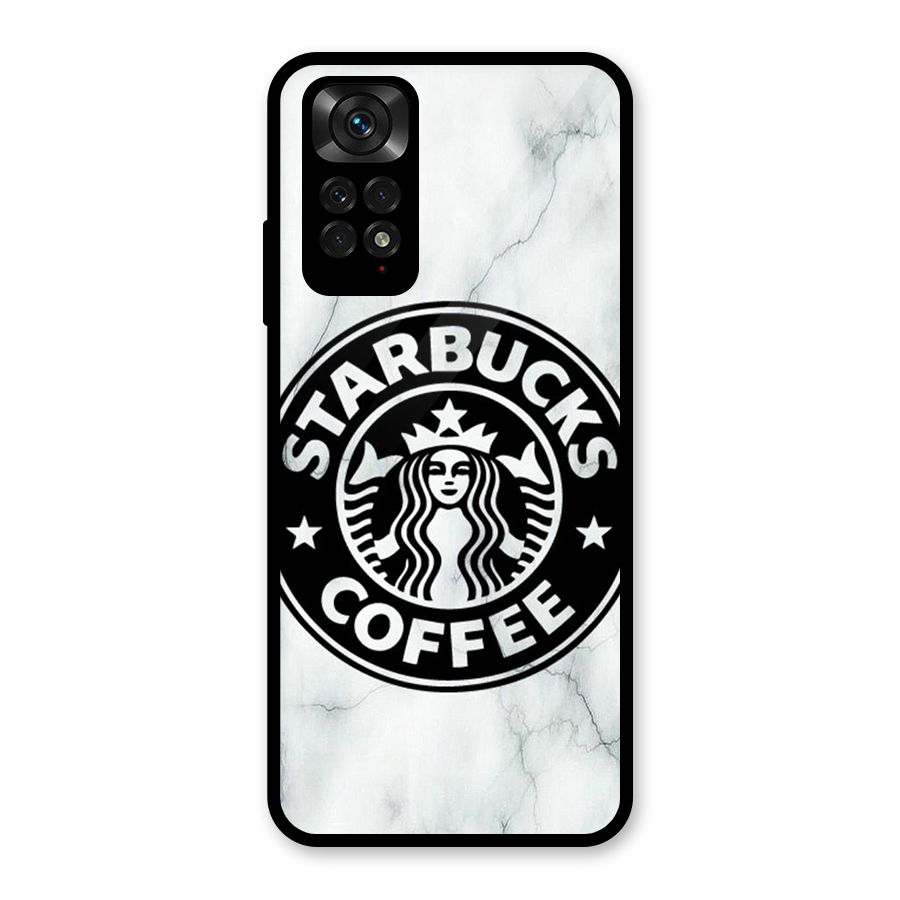 StarBuck Marble Glass Back Case for Redmi Note 11