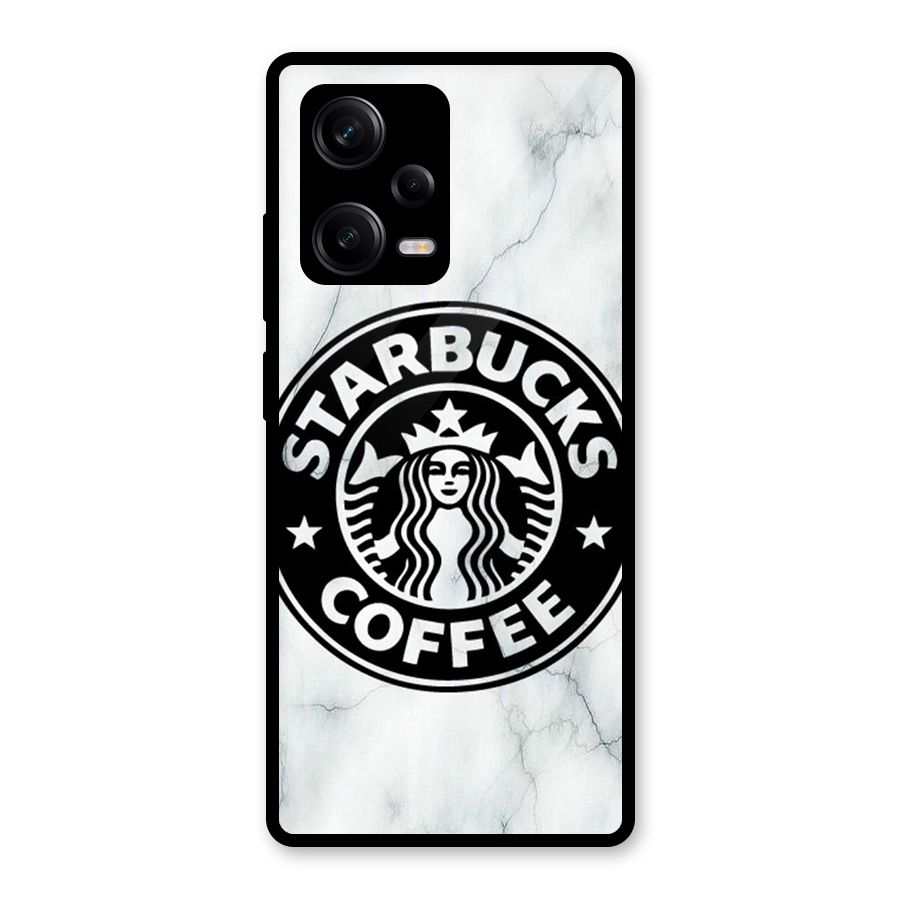StarBuck Marble Glass Back Case for Redmi Note 12 Pro