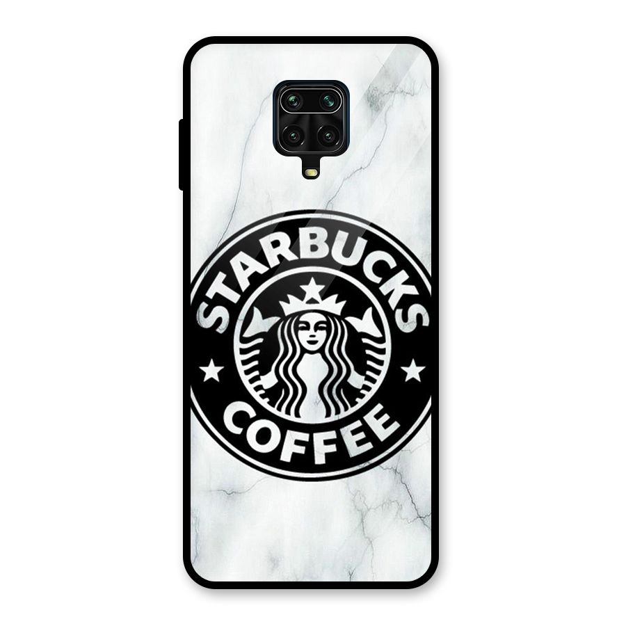 StarBuck Marble Glass Back Case for Redmi Note 9 Pro