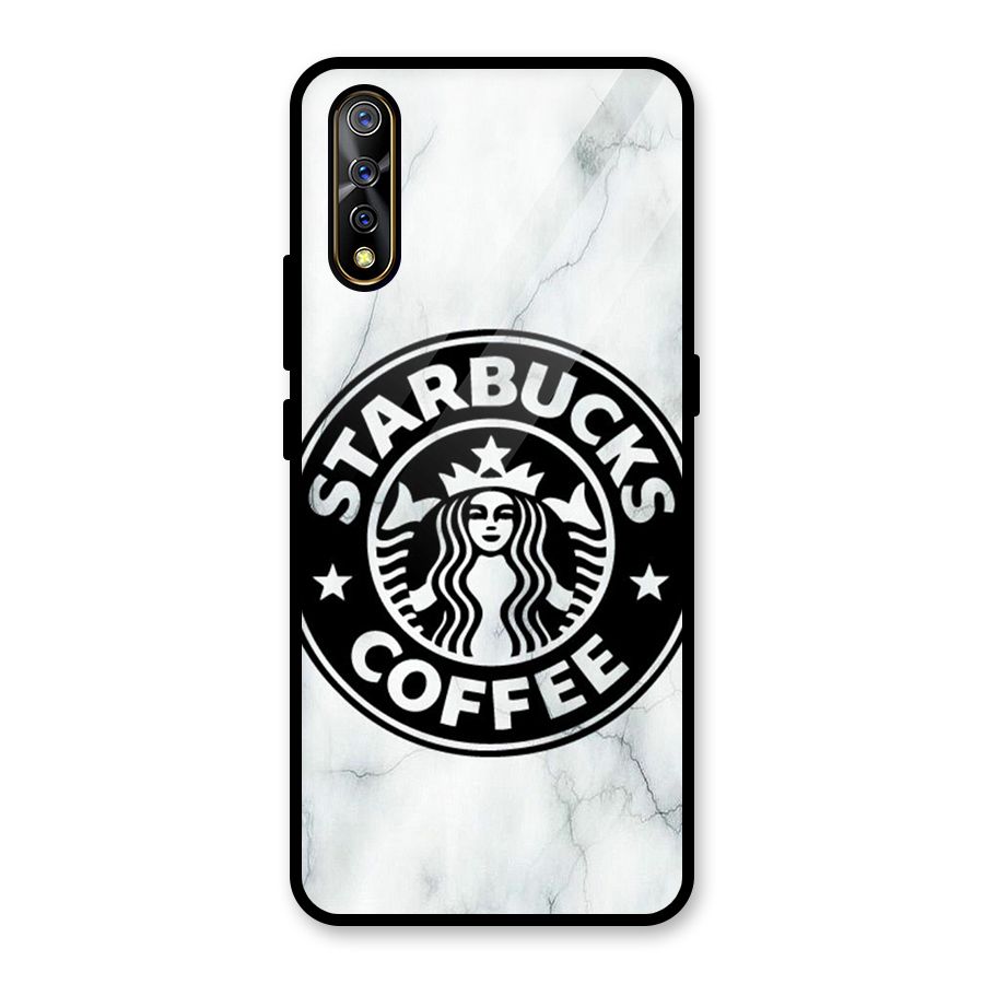 StarBuck Marble Glass Back Case for Vivo S1