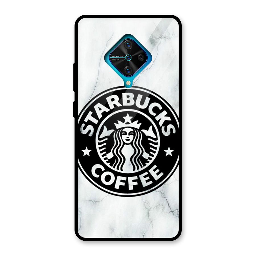 StarBuck Marble Glass Back Case for Vivo S1 Pro
