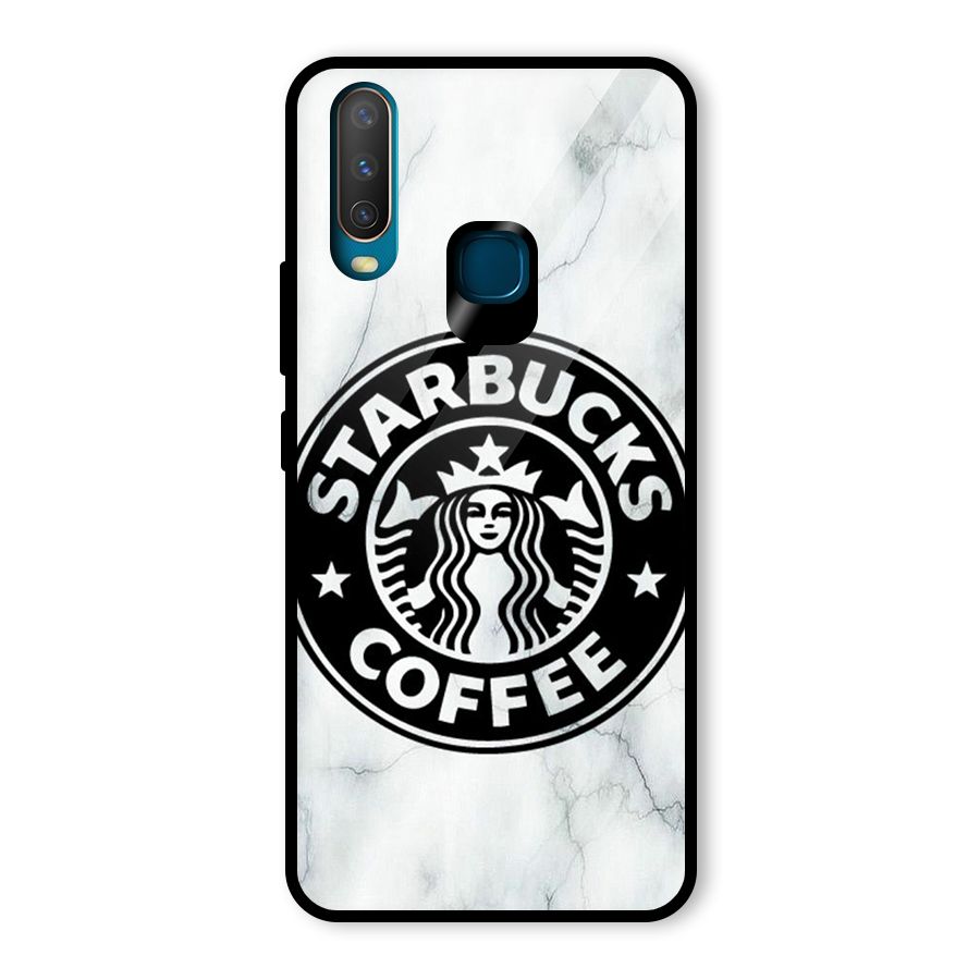 StarBuck Marble Glass Back Case for Vivo U10