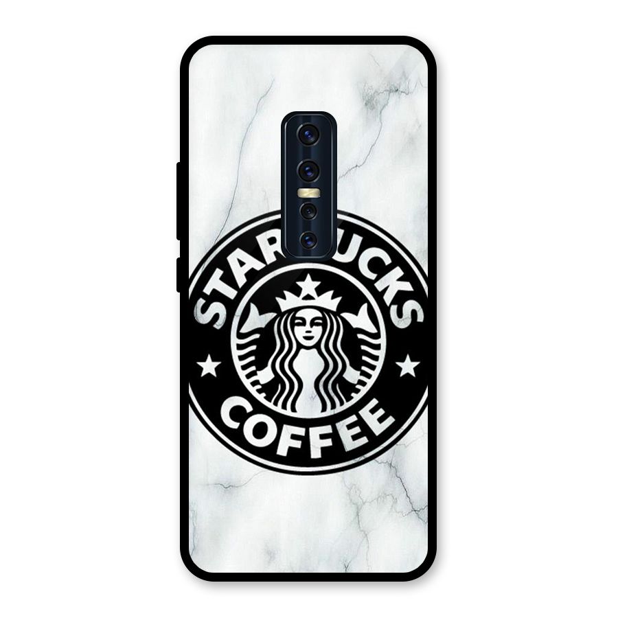 StarBuck Marble Glass Back Case for Vivo V17 Pro