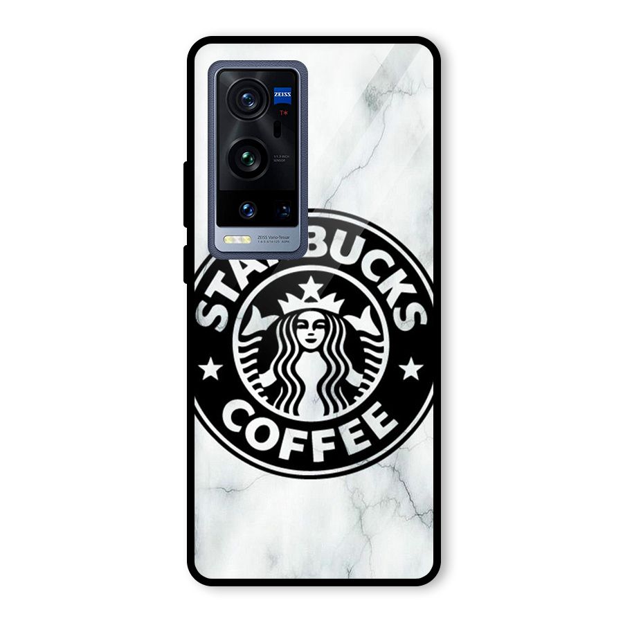 StarBuck Marble Glass Back Case for Vivo X60 Pro Plus