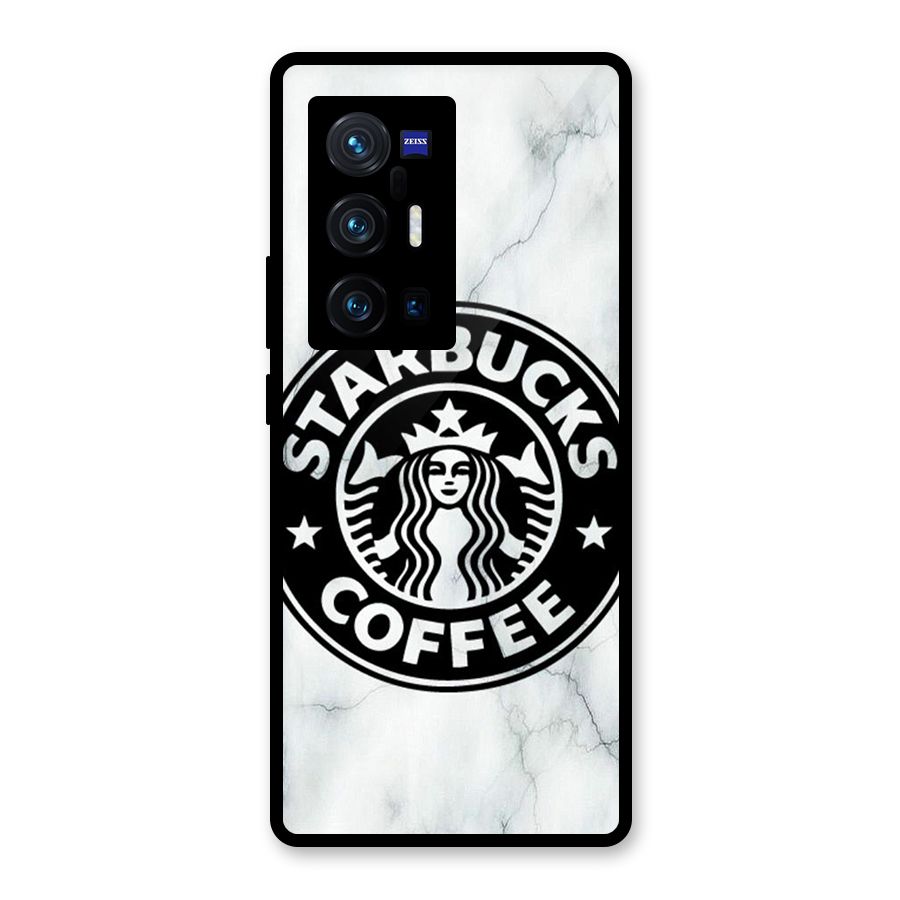 StarBuck Marble Glass Back Case for Vivo X70 Pro Plus