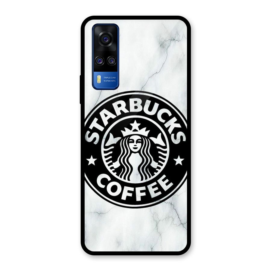 StarBuck Marble Glass Back Case for Vivo Y31