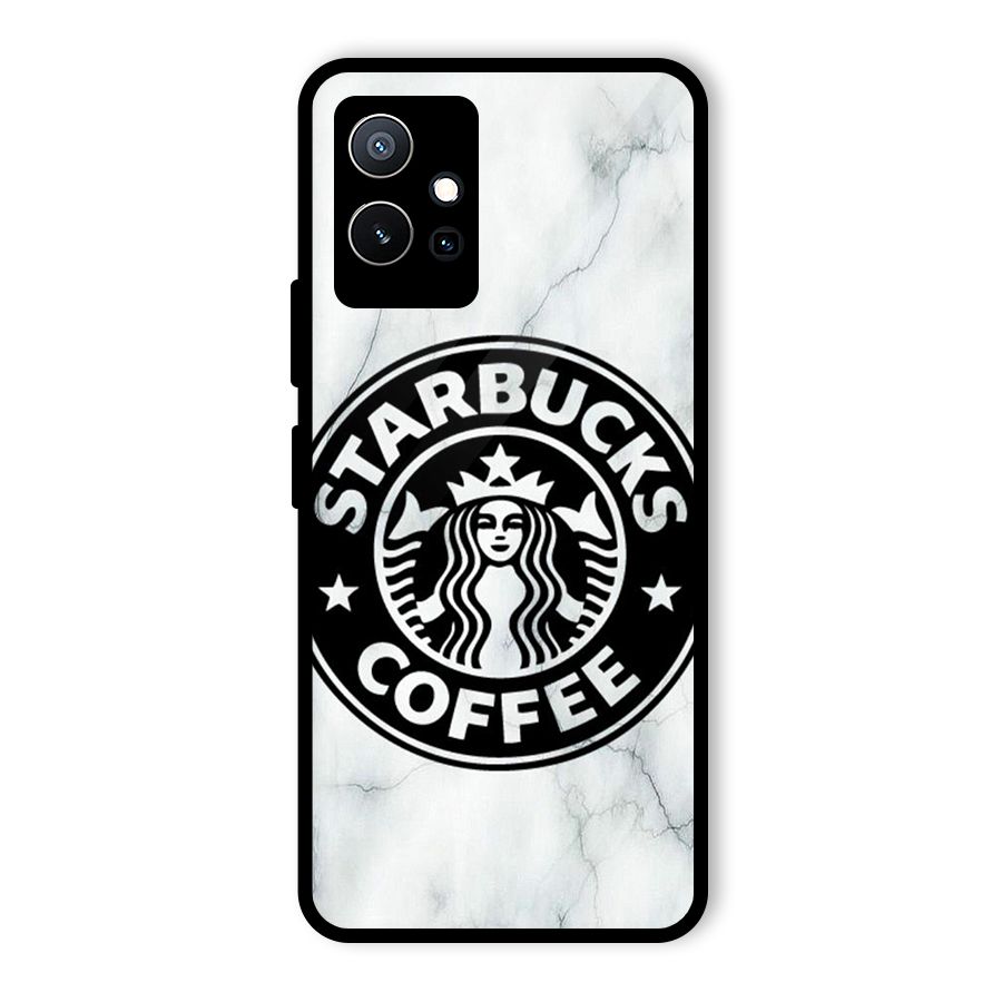 StarBuck Marble Glass Back Case for Vivo Y75 5G