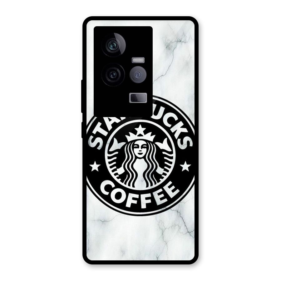 StarBuck Marble Glass Back Case for Vivo iQOO 11 5G