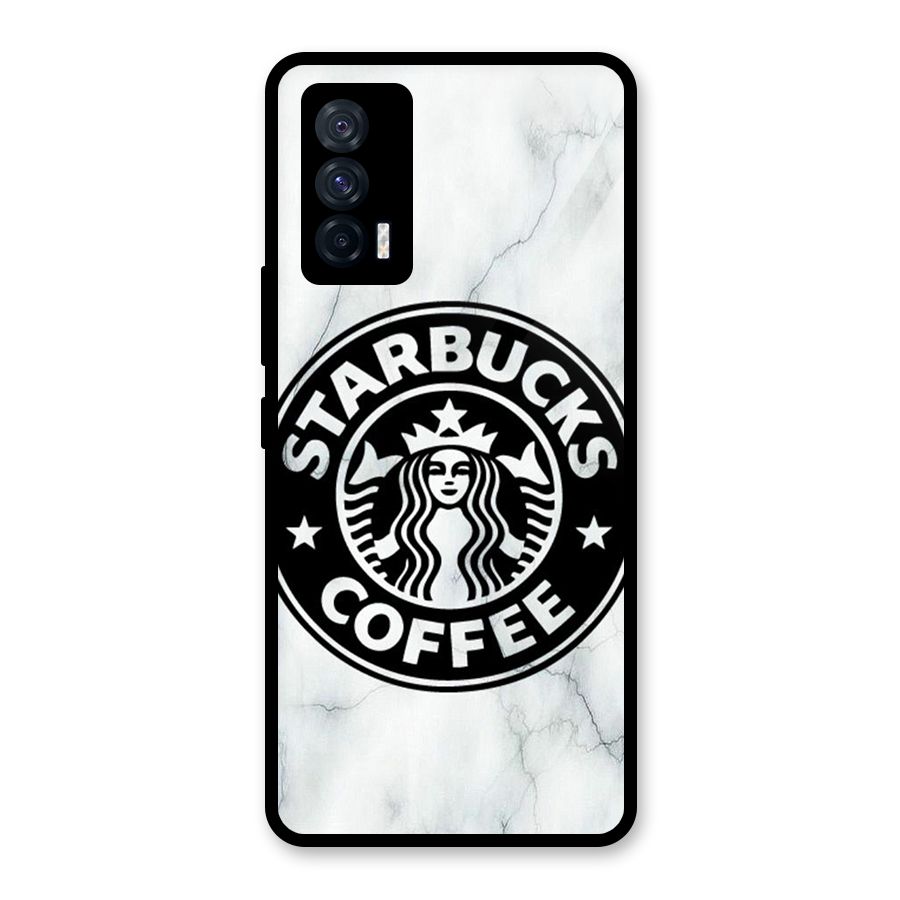 StarBuck Marble Glass Back Case for Vivo iQOO 7 5G