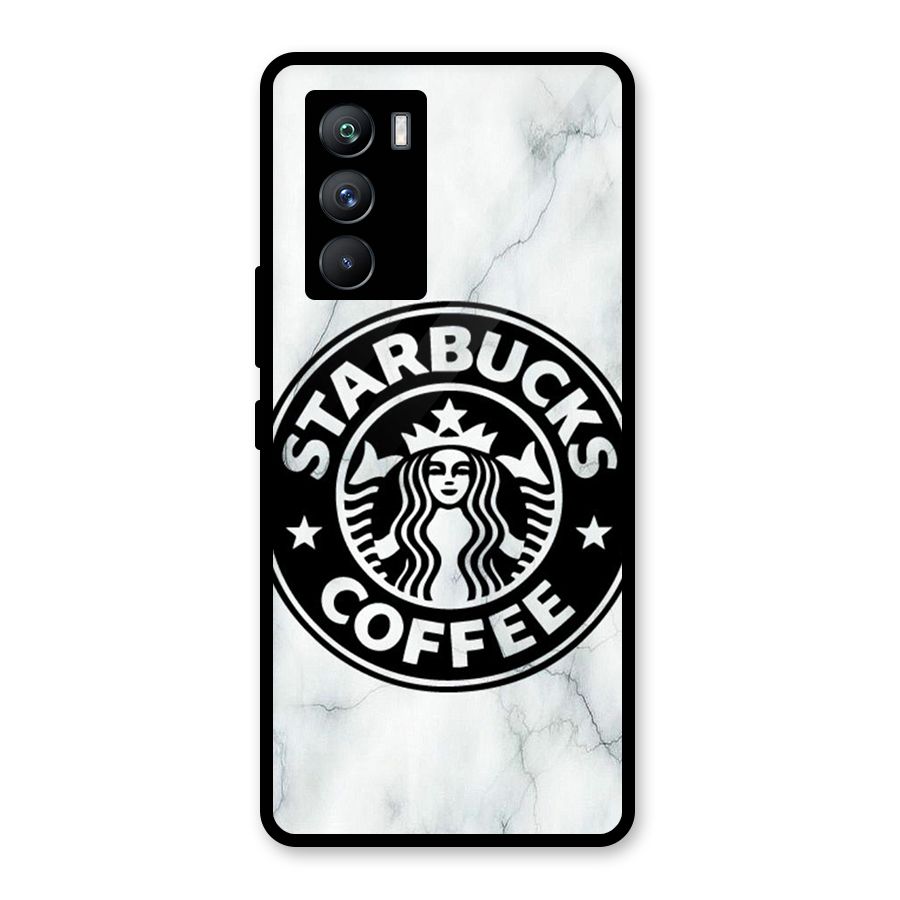 StarBuck Marble Glass Back Case for Vivo iQOO 9 SE