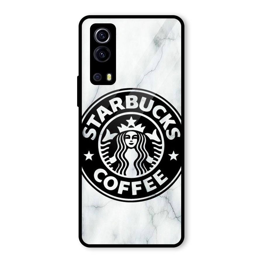 StarBuck Marble Glass Back Case for Vivo iQOO Z3
