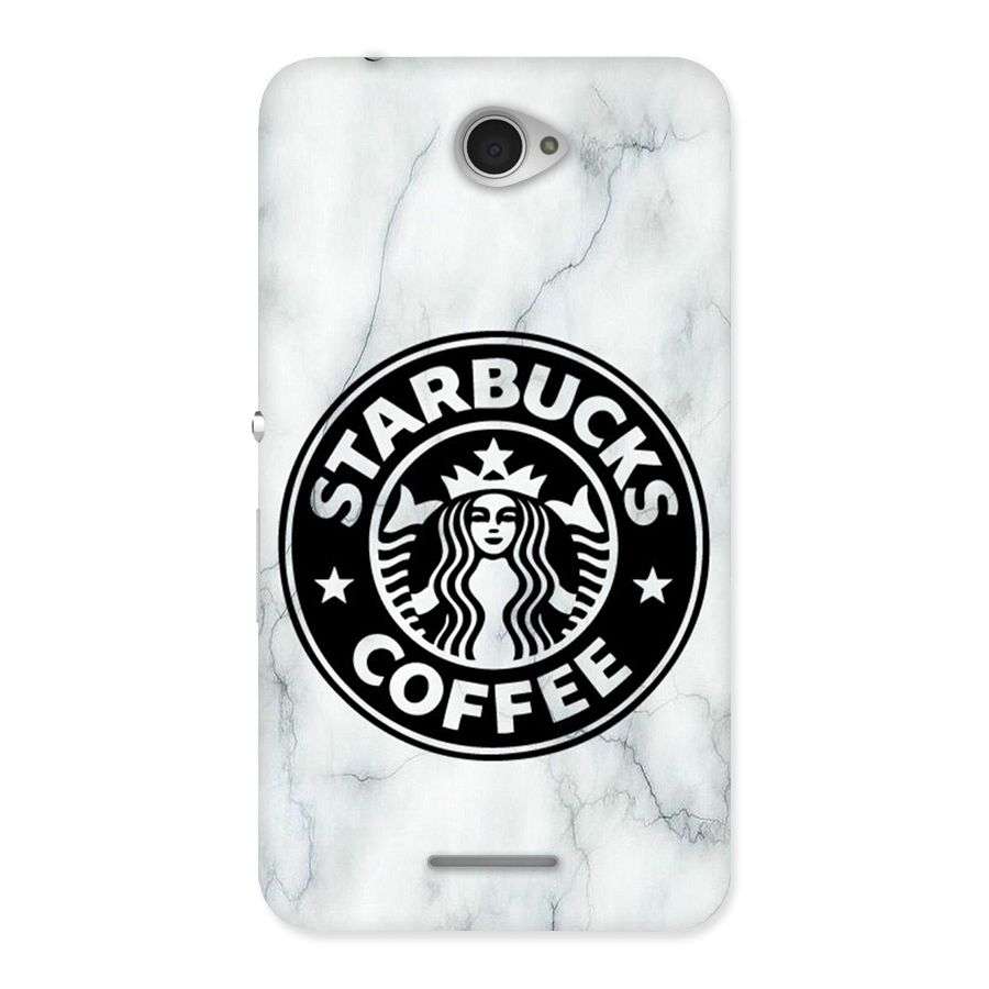 StarBuck Marble Back Case for Xperia E4
