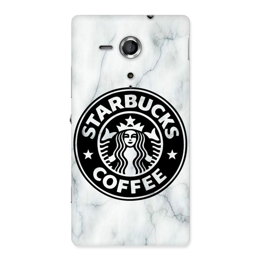 StarBuck Marble Back Case for Xperia Sp