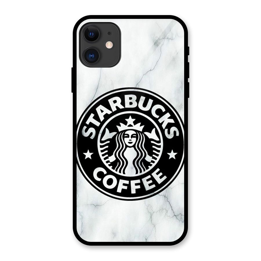 StarBuck Marble Glass Back Case for iPhone 11