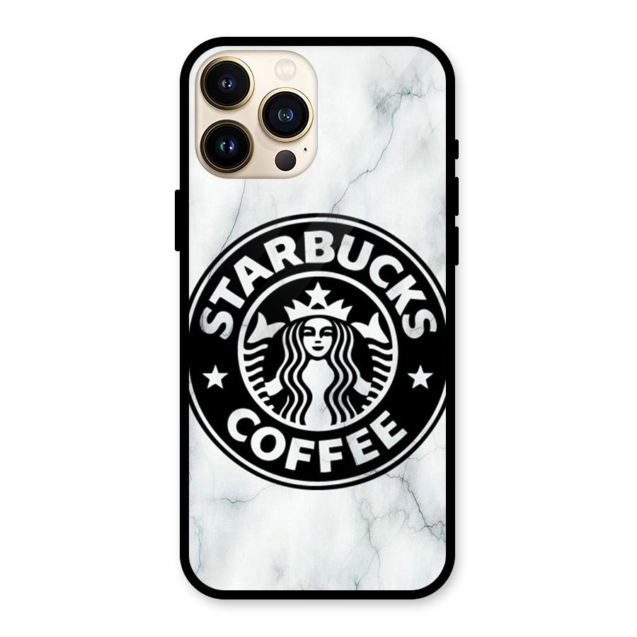 StarBuck Marble Glass Back Case for iPhone 13 Pro Max