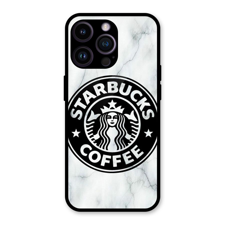 StarBuck Marble Glass Back Case for iPhone 14 Pro Max