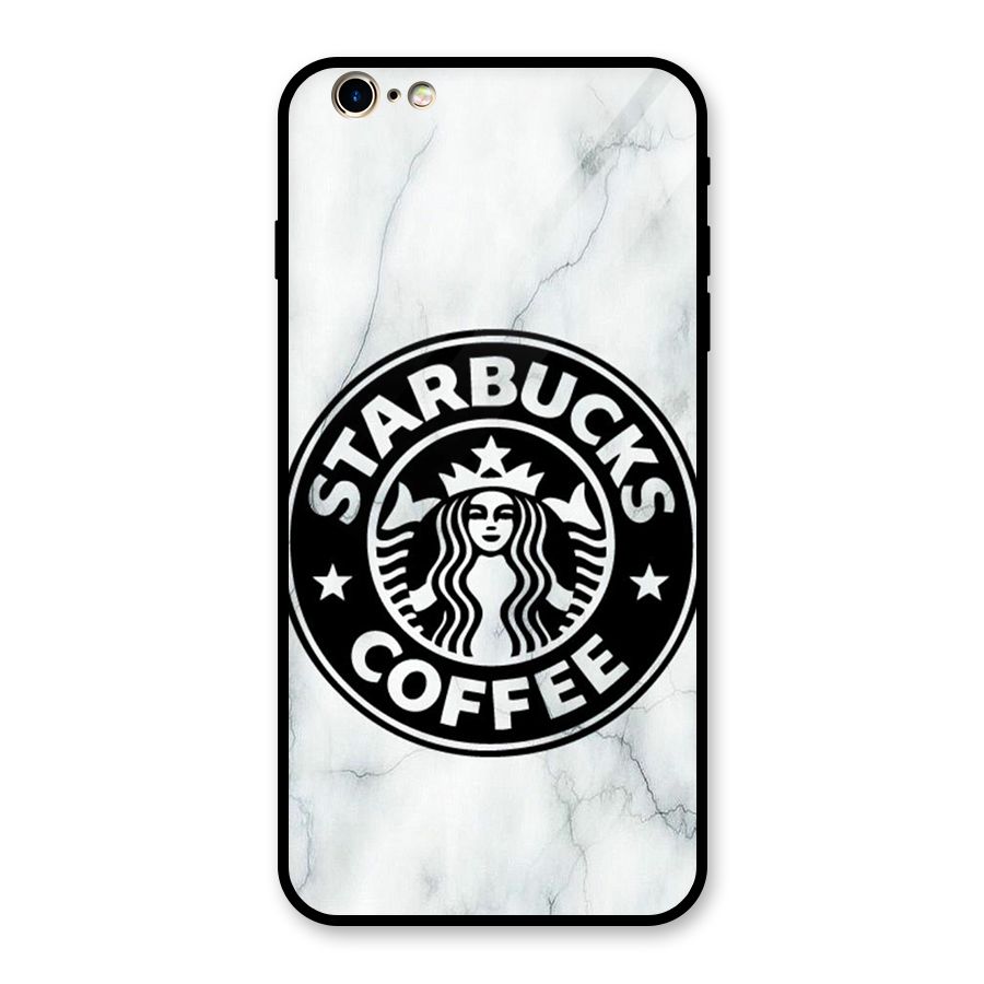 StarBuck Marble Glass Back Case for iPhone 6 Plus 6S Plus