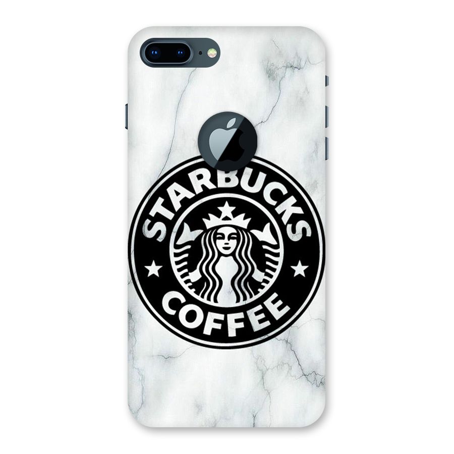 StarBuck Marble Back Case for iPhone 7 Plus Logo Cut