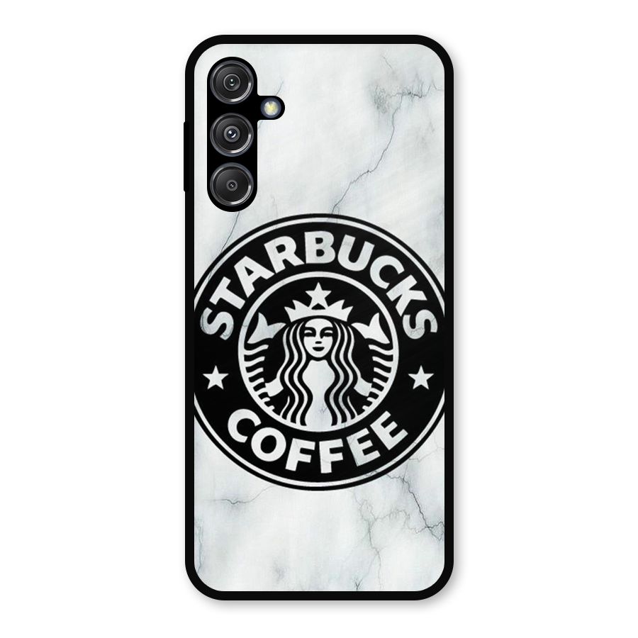 StarBuck Marble Metal Back Case for Galaxy M34 5G