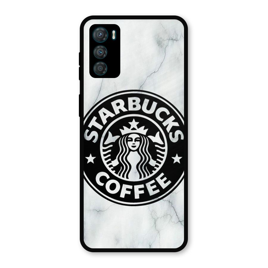 StarBuck Marble Metal Back Case for Moto G42