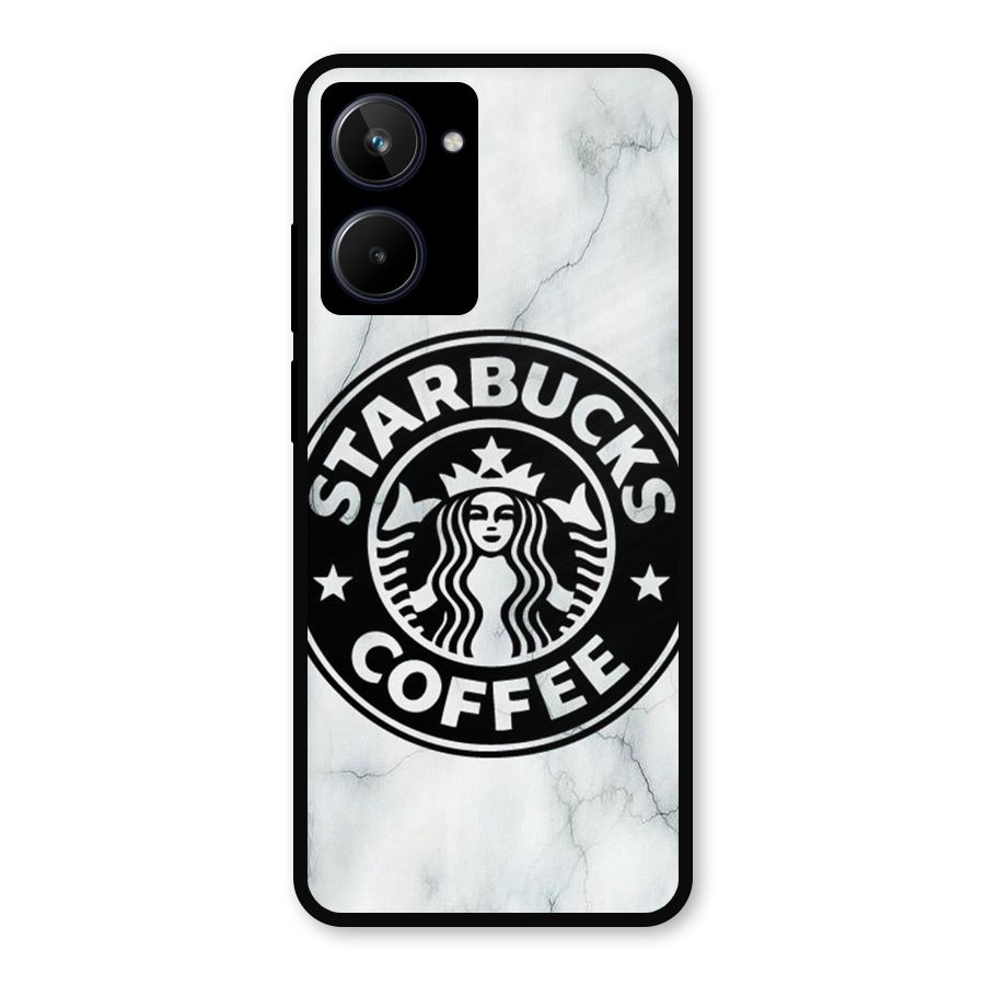 StarBuck Marble Metal Back Case for Realme 10