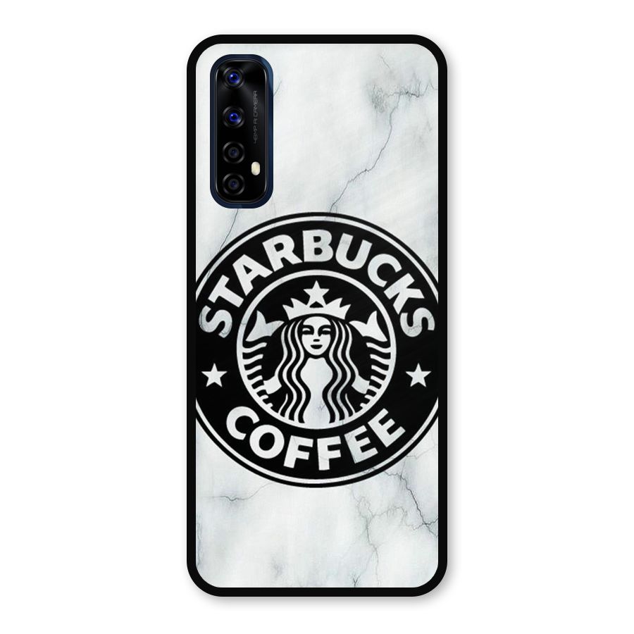 StarBuck Marble Metal Back Case for Realme 7