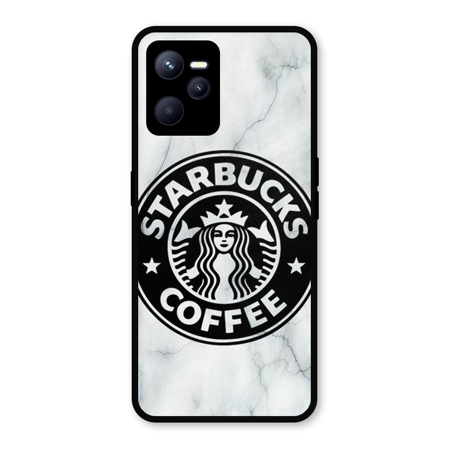StarBuck Marble Metal Back Case for Realme C35