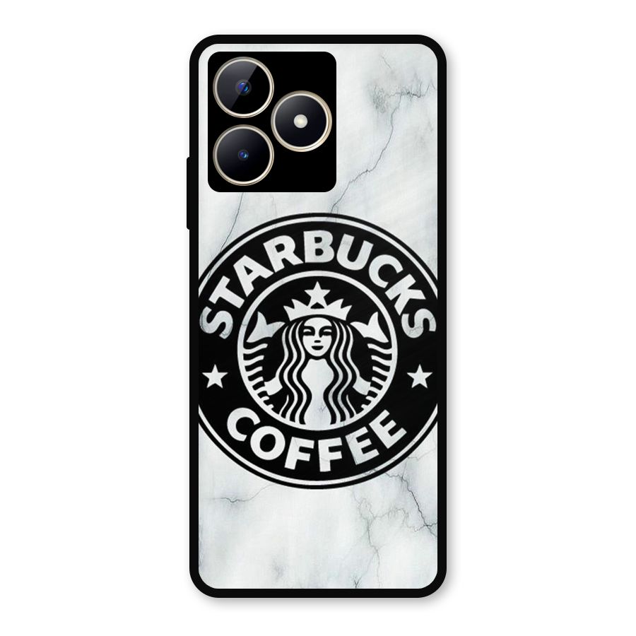 StarBuck Marble Metal Back Case for Realme C53