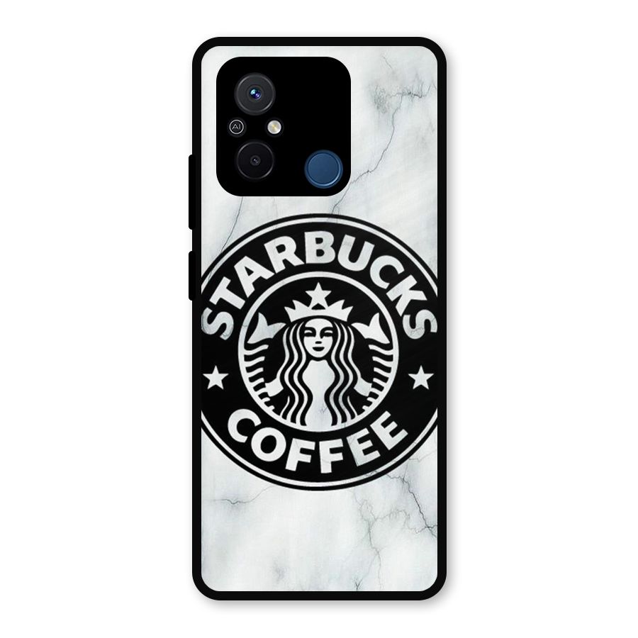 StarBuck Marble Metal Back Case for Redmi 12C