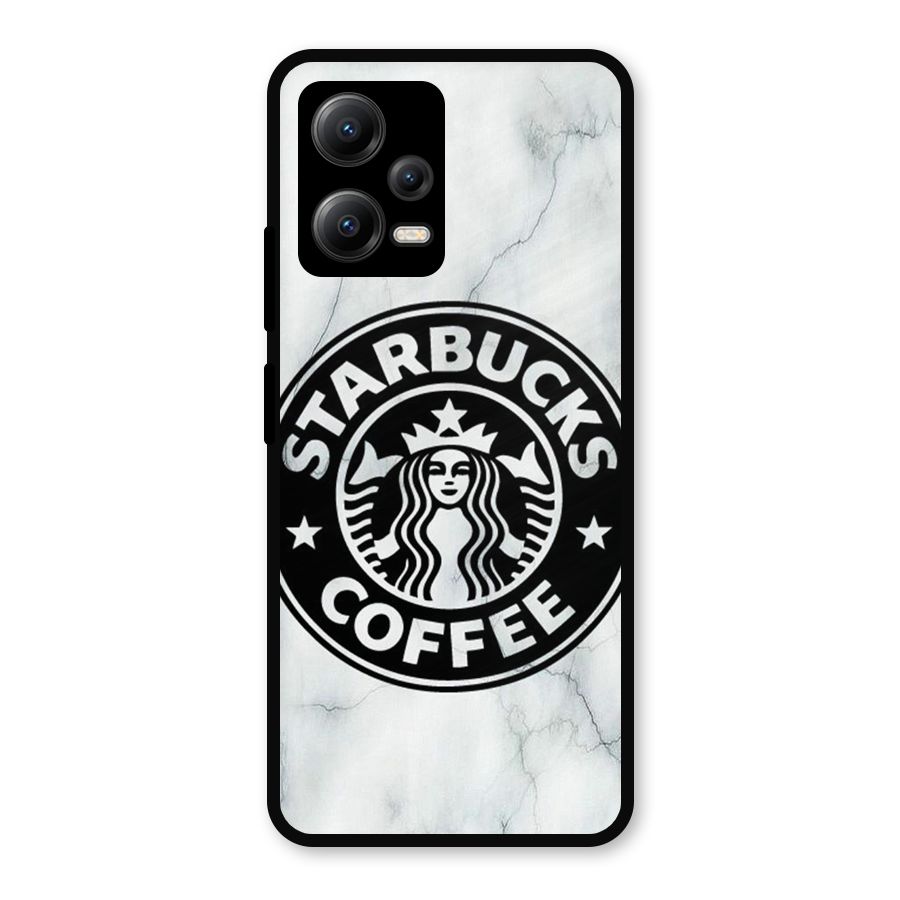 StarBuck Marble Metal Back Case for Redmi Note 12 5G