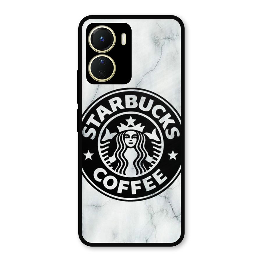 StarBuck Marble Metal Back Case for Vivo T2x