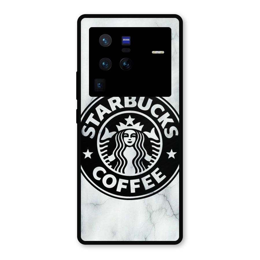 StarBuck Marble Metal Back Case for Vivo X80 Pro