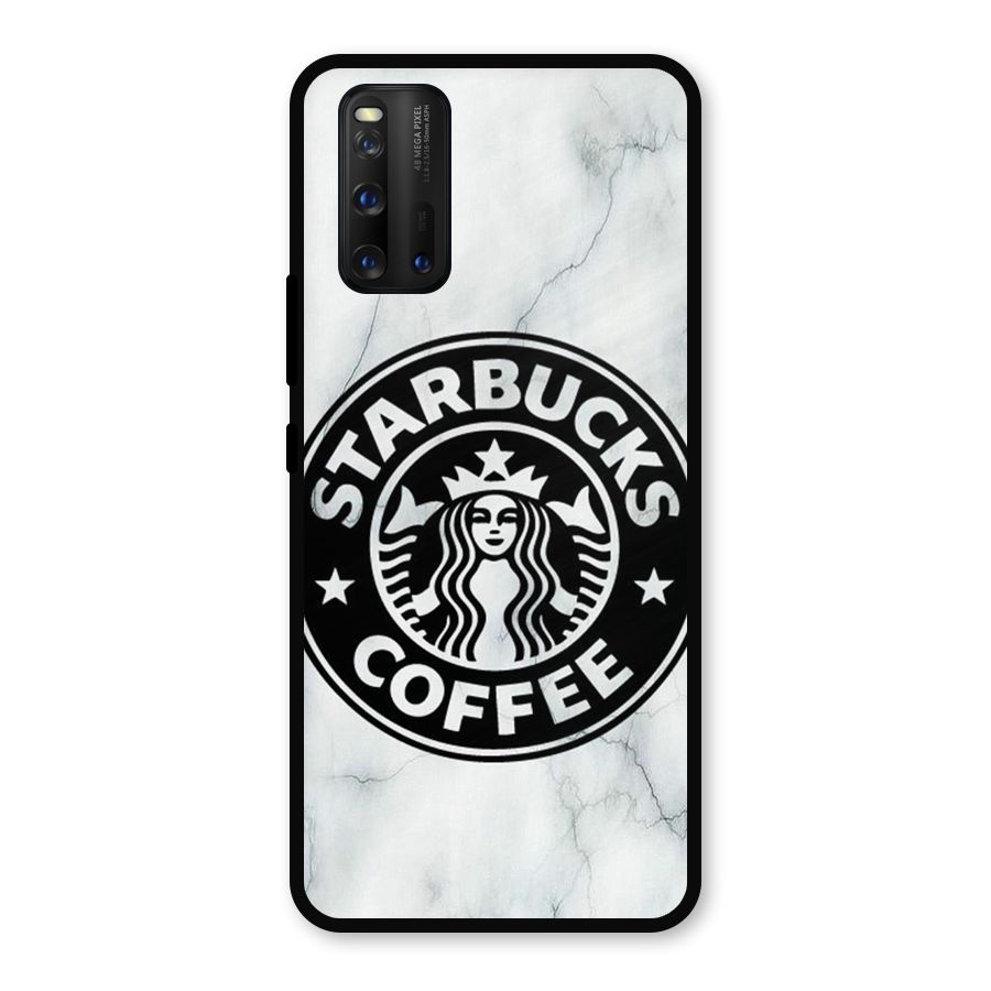 StarBuck Marble Metal Back Case for iQOO 3