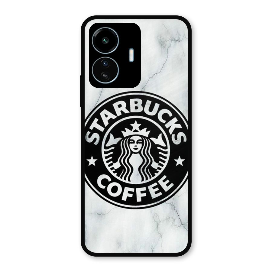 StarBuck Marble Metal Back Case for vivo iQOO Z6 Lite 5G