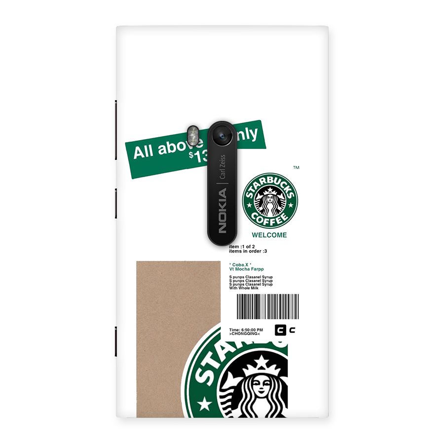 Starbucks Coffee Mocha Back Case for Lumia 920